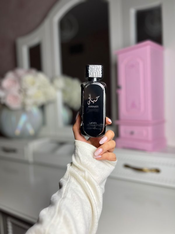 عطر اورجینال حیاتی مشکی مردانه  Lattafa Hayati Black