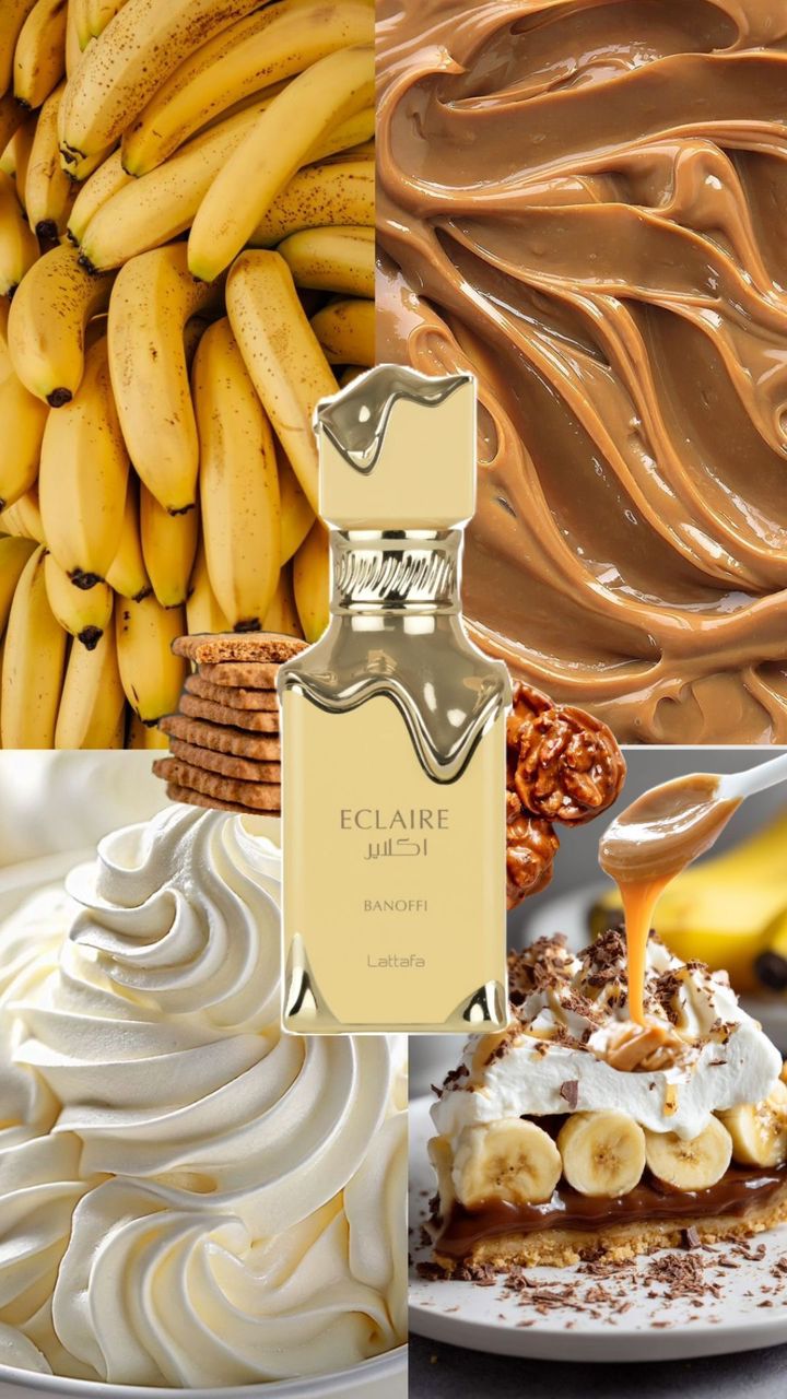 عطر اورجینال اکلایر بانوفی لطافه Lattafa Eclaire Banoffi - Image 2