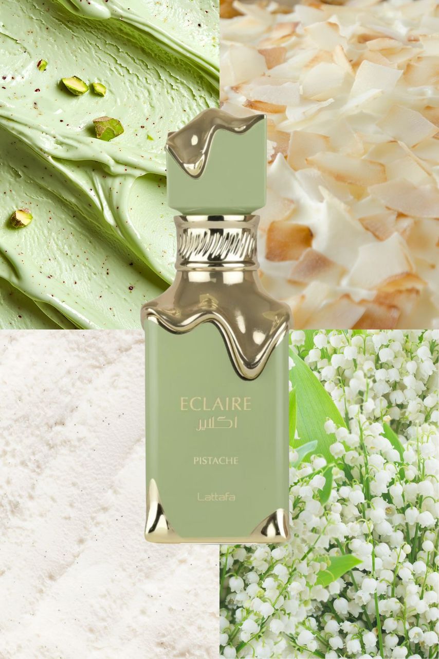 عطر اورجینال اکلایر پیستاچی لطافه Lattafa Eclaire Pistache - Image 2