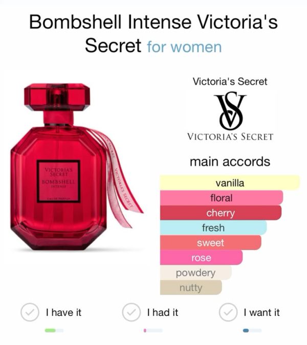 عطر مستر کوالیتی ویکتوریا سیکرت بامبشل اینتنس Victoria's Secret  Bombshell  Intense 