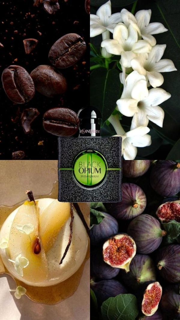 عطر مستر کوالیتی ایوسن لورن بلک اوپیوم ایلیسیت گرین YSL Black Opium Illicit Green