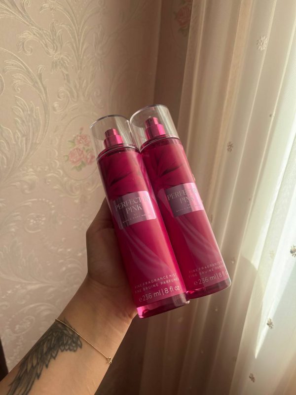 بادی میست اورجینال زنانه بث اند بادی ورکس مدل Bath & Body Works Perfect in Pink Fine Fragrance Mist