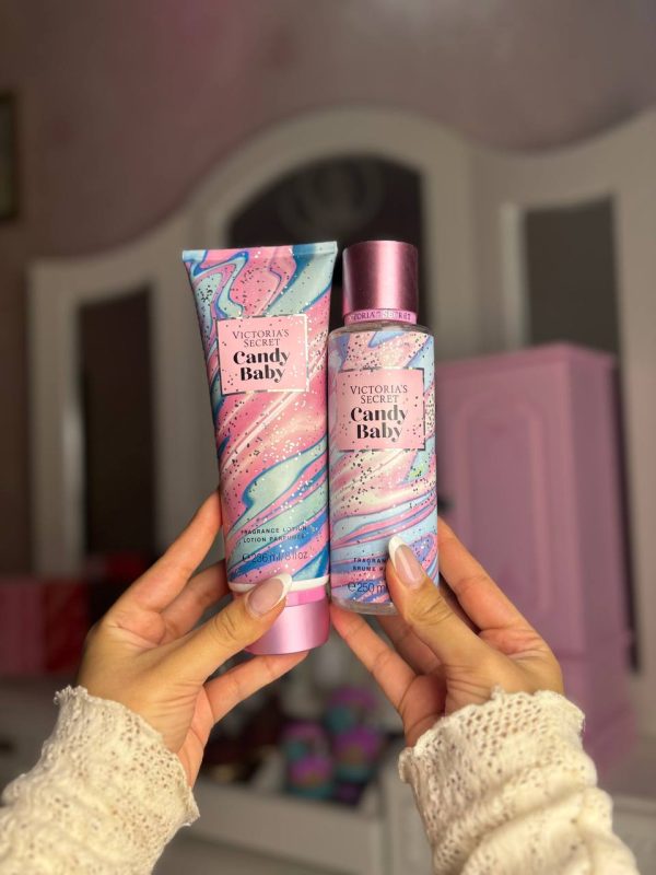 ست میست و لوشن ویکتوریا سکرت کندی بیبی Victoria’s Secret Candy Baby